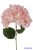 Hortenzia szálas selyemvirág D17cm M59cm - Halvány Rózsaszín