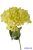 Hortenzia szálas selyemvirág D17cm M59cm - Zöldes