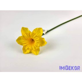 Nárcisz selyem szálas 51 cm - Sárga