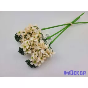 Bugás apró virágos köteg 38cm - Barack