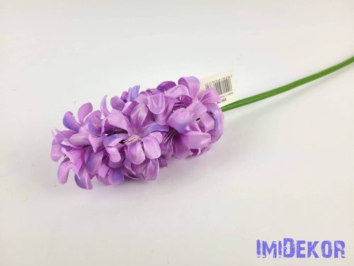 Jácint selyem szálas 49 cm - Világos Lila