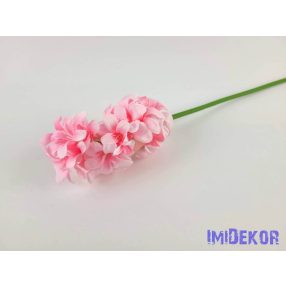 Jácint selyem szálas 49 cm - Rózsaszín