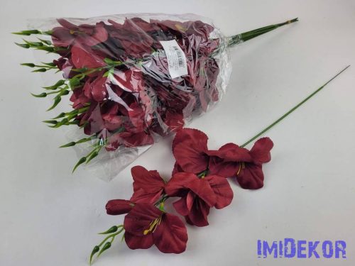 Szálas kardvirág 55 cm AUT - Bordó