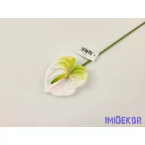 Szálas flamingó 41 cm - Fehér