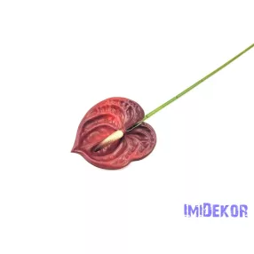 Szálas flamingó 41 cm - Bordó