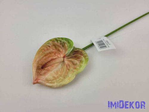Szálas flamingó 41 cm - Zöldes Rózsaszín