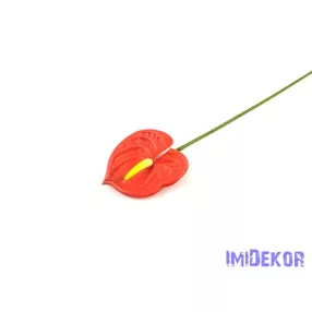 Szálas flamingó 41 cm - Piros