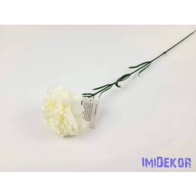 Szálas szegfű 56 cm - Krém