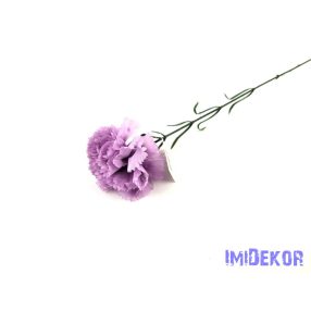 Szálas szegfű 56 cm - Pasztel Lila