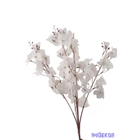 Virágzó ág 100cm - Fehér