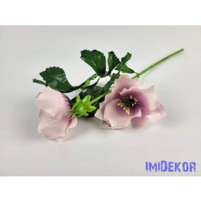 Hunyor szálas selyem ág 36 cm - Világos Mályva