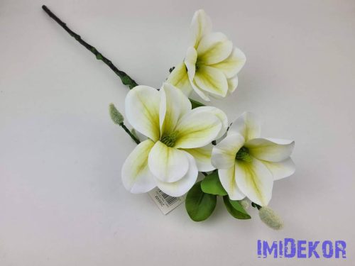 Magnólia ág 55cm - Krém