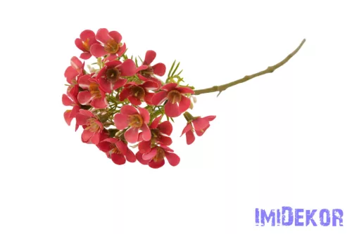 Apró virágos szálas díszítő 33cm - Sötét