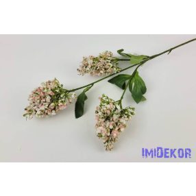 Orgona 3 fejes ág 66 cm - Rózsaszín