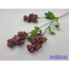 Orgona 3 fejes ág 66 cm - Mályva