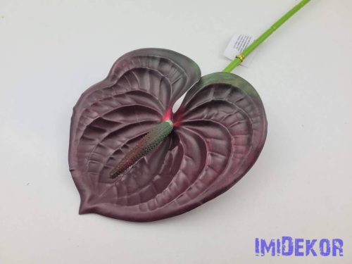 Szálas mű flamingó 60cm - Mély Bordó