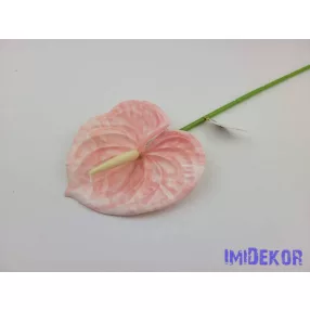 Szálas mű flamingó 60cm - Rózsaszín