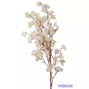 Virágzó ág 115cm - Törtfehér