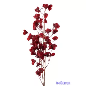 Virágzó ág 115cm - Bordó