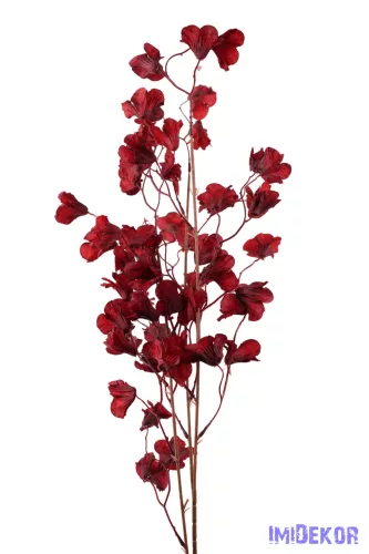 Virágzó ág 115cm - Bordó