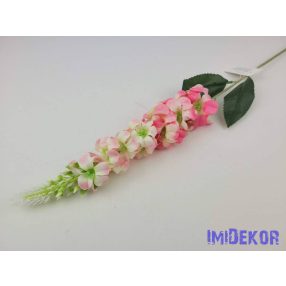 Viola szálas selyemvirág 72cm - Átmenetes Rózsaszín