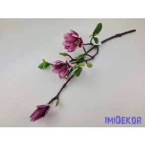 Magnólia ág 2v+1b 49cm - Mályvás