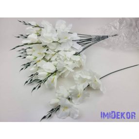 Szálas kardvirág 54 cm - Törtfehér