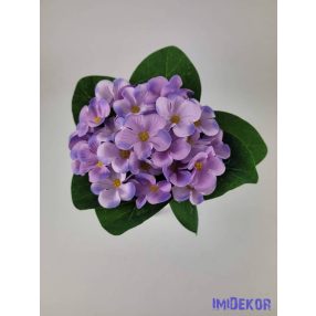 Ibolya selyemvirág csokor 17cm - Világos Lila