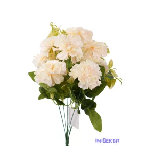 Cínea 9 ágú selyem csokor 46 cm - Barack