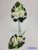 Mini orchidea 7v selyemvirág csokor 32 cm