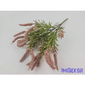 Rezgő 7 ágú mű csokor 42 cm - Púder