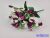 Orchidea 9 ágú selyem csokor 39 cm - Pinkes