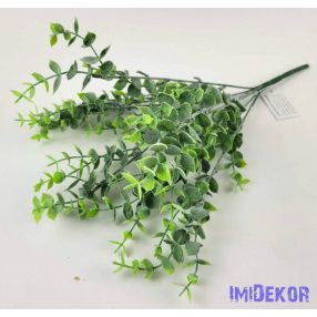 Eukaliptusz 7 ágú hamvas mű zöld 37 cm