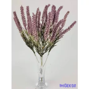 Rezgő 5 ágú díszítő csokor 38 cm - Mályva