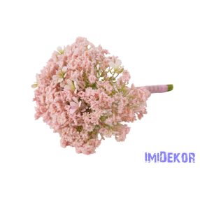   Díszítős 10 szálas rezgő köteg organzával 33 cm - Rózsaszín