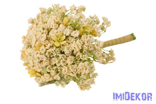 Díszítős 10 szálas rezgő köteg organzával 33 cm - Barack