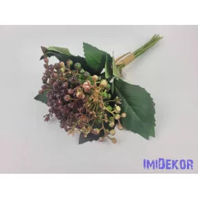 Bogyós leveles 7 szálas köteg 33 cm - Barnuló