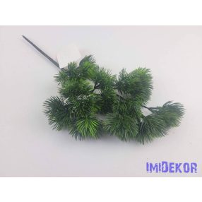 Tűlevelű ág 37cm - Sötét Zöld