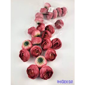 Boglárka selyemvirág fej 6 cm - 609