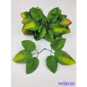 Rózsa levél 6 db levél/ág 16 cm - 103