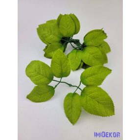 Rózsa levél 6 db levél/ág 16 cm - 104