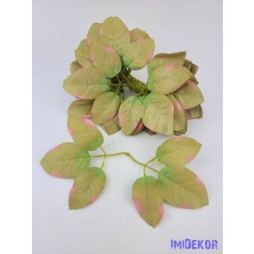 Rózsa levél 6 db levél/ág 16 cm - 105