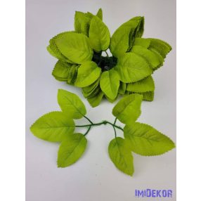 Rózsa levél 6 db levél/ág 16 cm - 106