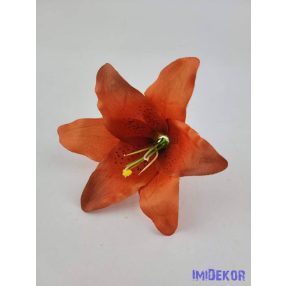 Liliom fej 13 cm - Narancs
