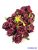Rózsa selyemvirág fej 6 cm - Bíbor 408