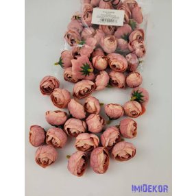 Boglárka selyemvirág fej 3 cm - Cirmos Barack 903