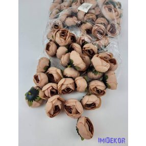 Boglárka fej selyemvirág fej 4,5 cm - Bézs 926