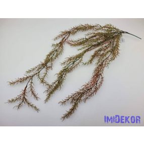   Gumis mű csüngős aszparágusz futó 84 cm - Őszi Narancsos