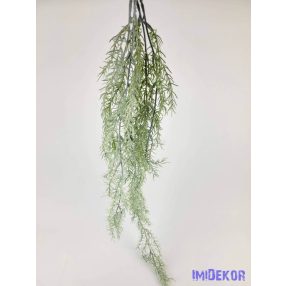 Gumis mű csüngős aszparágusz futó 84 cm - Hamvas Zöld
