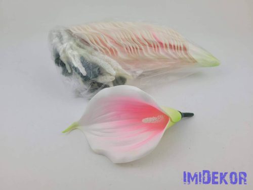 Kála polifoam fej 11,5cm - Rózsaszínes